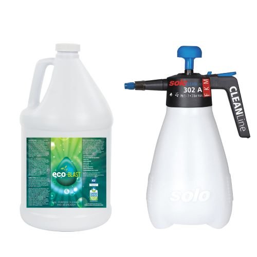 Eco-Blast Gallon and Solo Sprayer - Eco-Blast Cleaner